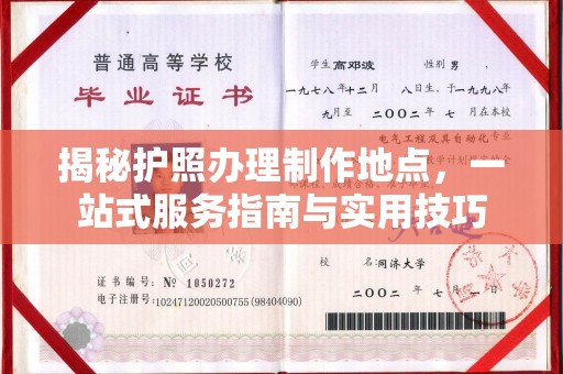 夏津揭秘护照办理制作地点，一站式服务指南与实用技巧